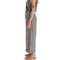 Loomist W Pants One Size Sile Loose Pants, Charcoal