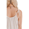 Loomist W Tank-Tops Sile Halter Top, Off White