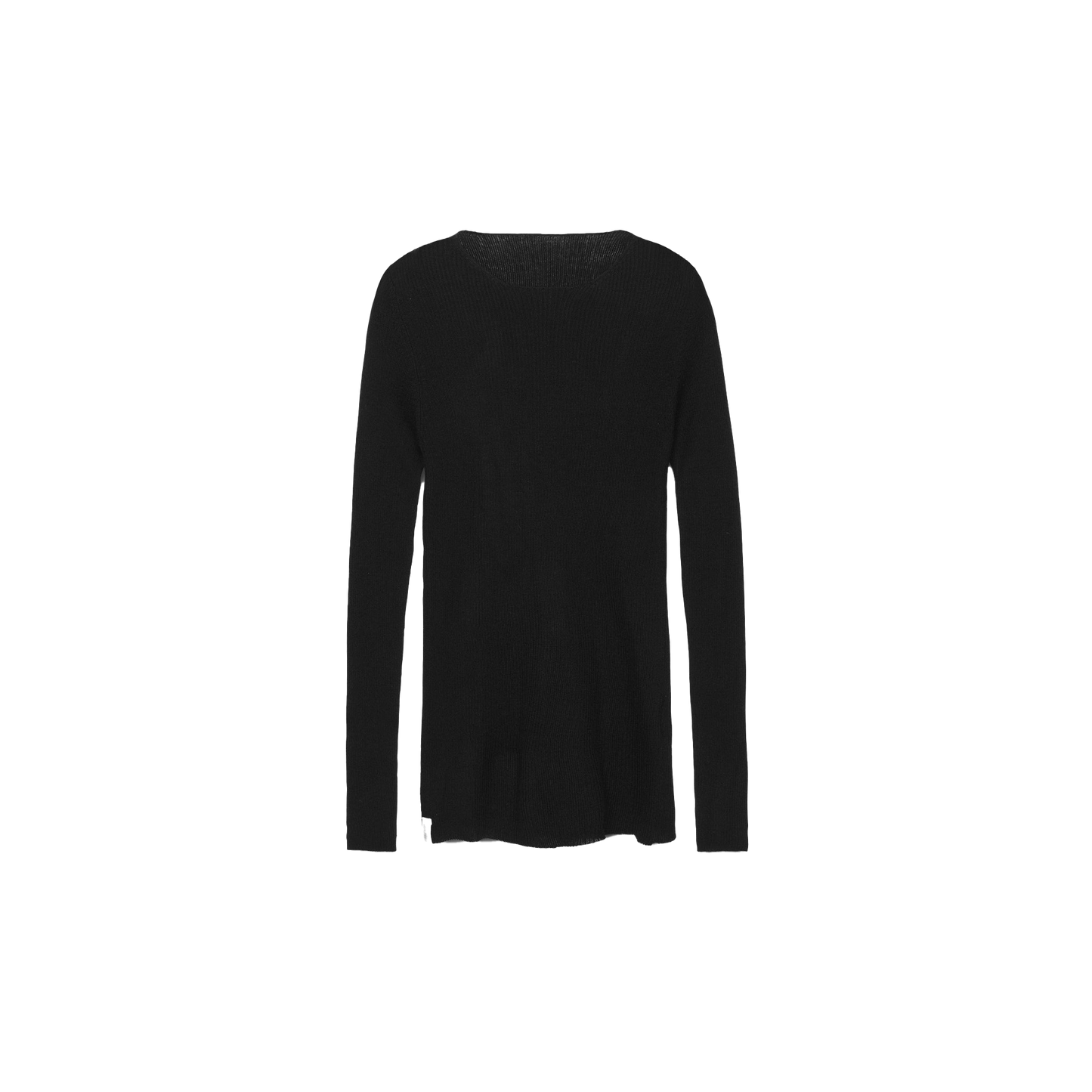 Madigan Ribbed Cashmere LS