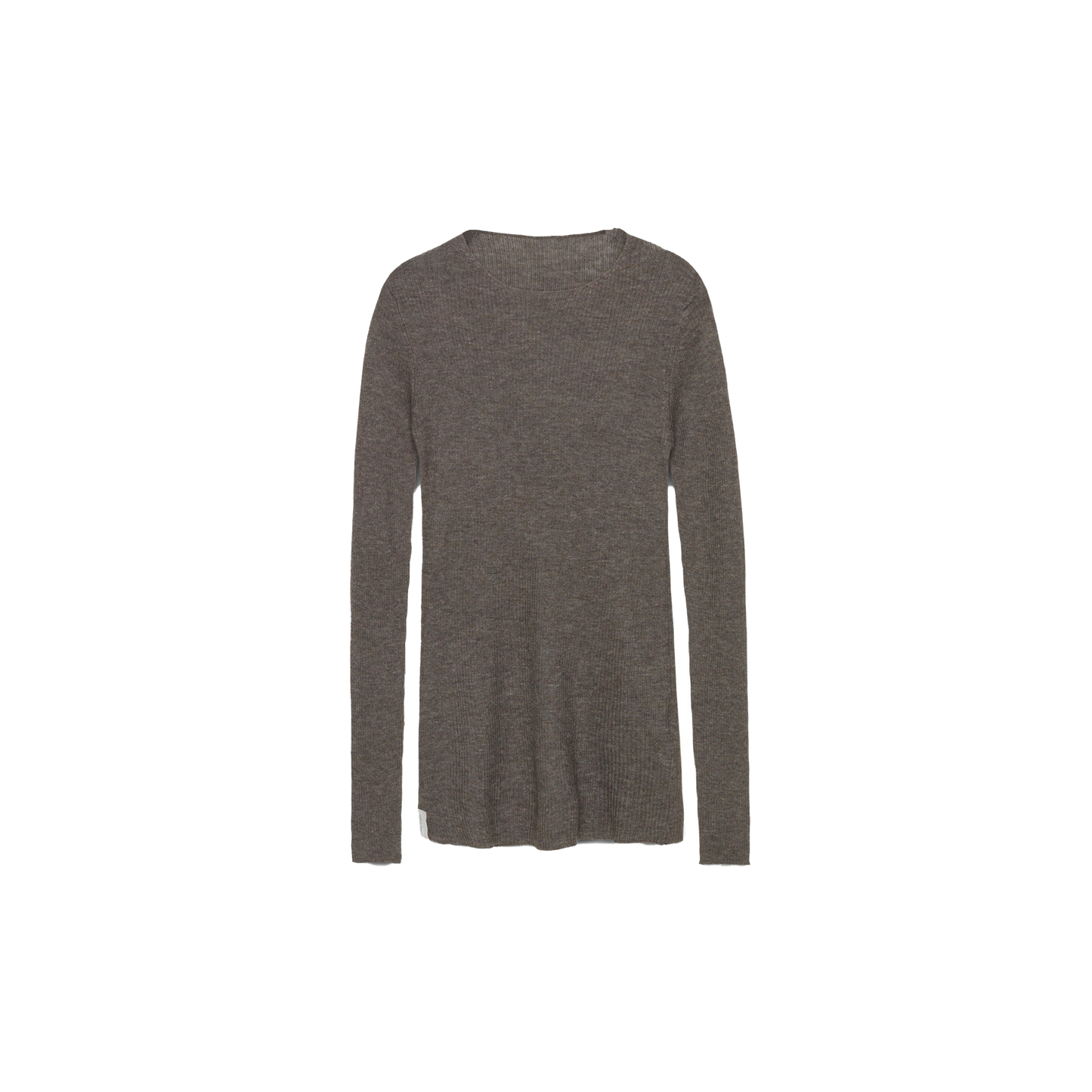 Madigan Ribbed Cashmere LS