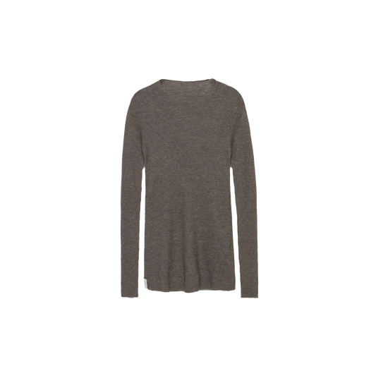 Madigan Ribbed Cashmere LS