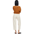 Maska W Dress Pants Alia Trouser, Cream White