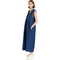 Maska W Lounge Dress Tina Dress, Indigo