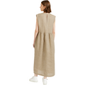 Maska W Lounge Dress Tina Dress, Taupe