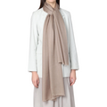 Me and K Scarf One Size Me and K Twill Cashmere Scarf, Sand