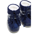 Moon Boot Consignment K Boots Kid's Icon Nylon, Blue