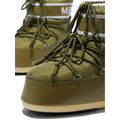 Moon Boot Consignment W Snow Boots Icon Low Nylon, Khaki