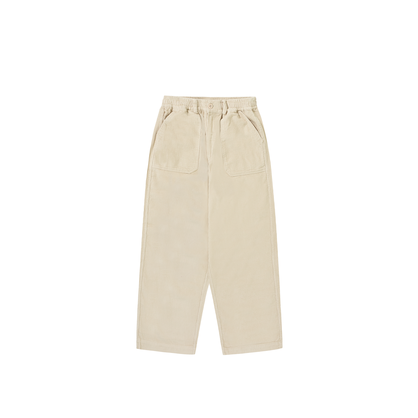 One Tuck Fatigue Corduroy Pants