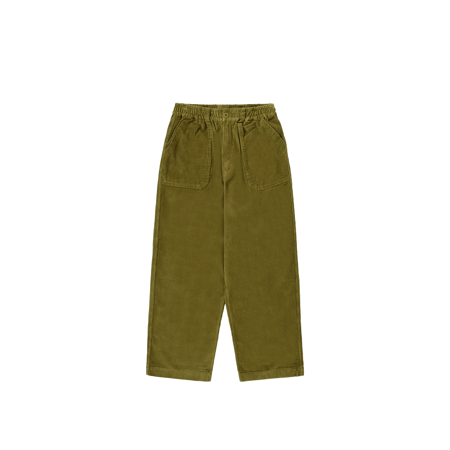 One Tuck Fatigue Corduroy Pants