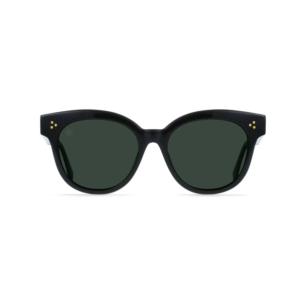 Raen Optics U Eyewear 52 Nikol, Crystal Black/Green Polarized