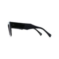 Raen Optics U Eyewear One Size Marza, Crystal Black / Nimbus Mirror