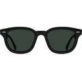 Raen Optics U Eyewear One Size Myles, Crystal Black/Green Polarized