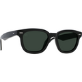 Raen Optics U Eyewear One Size Myles, Crystal Black/Green Polarized