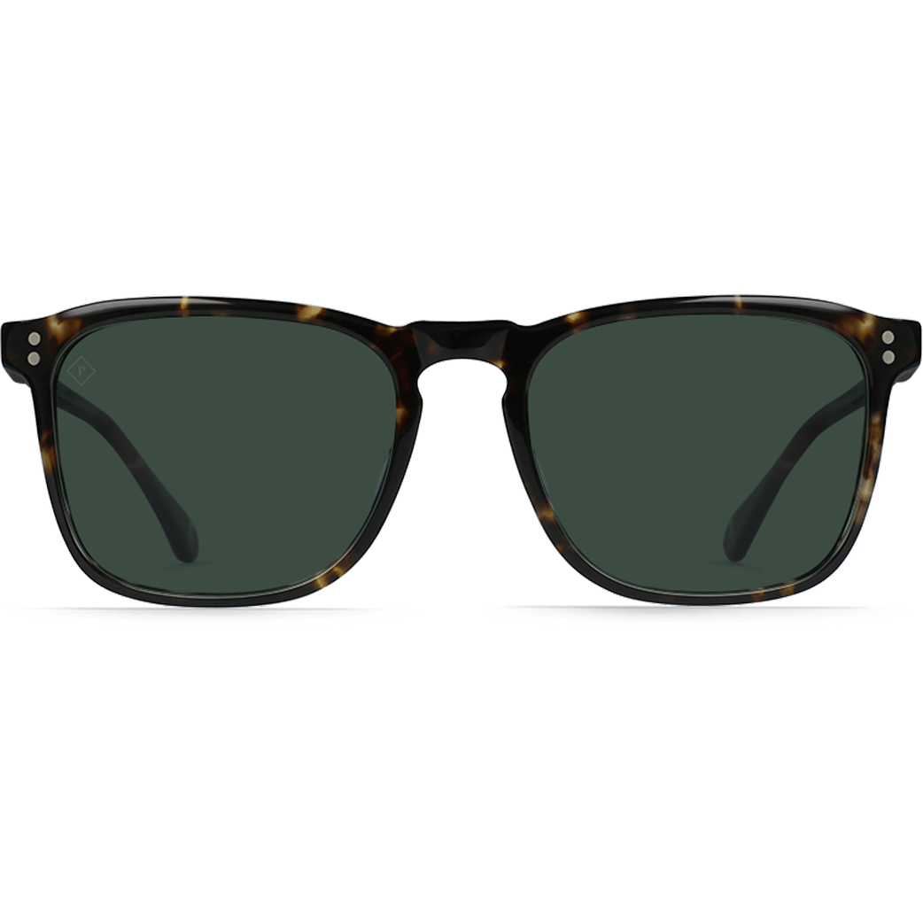 Raen Optics U Eyewear One Size Wiley, Brindle Tortoise / Green Polarized