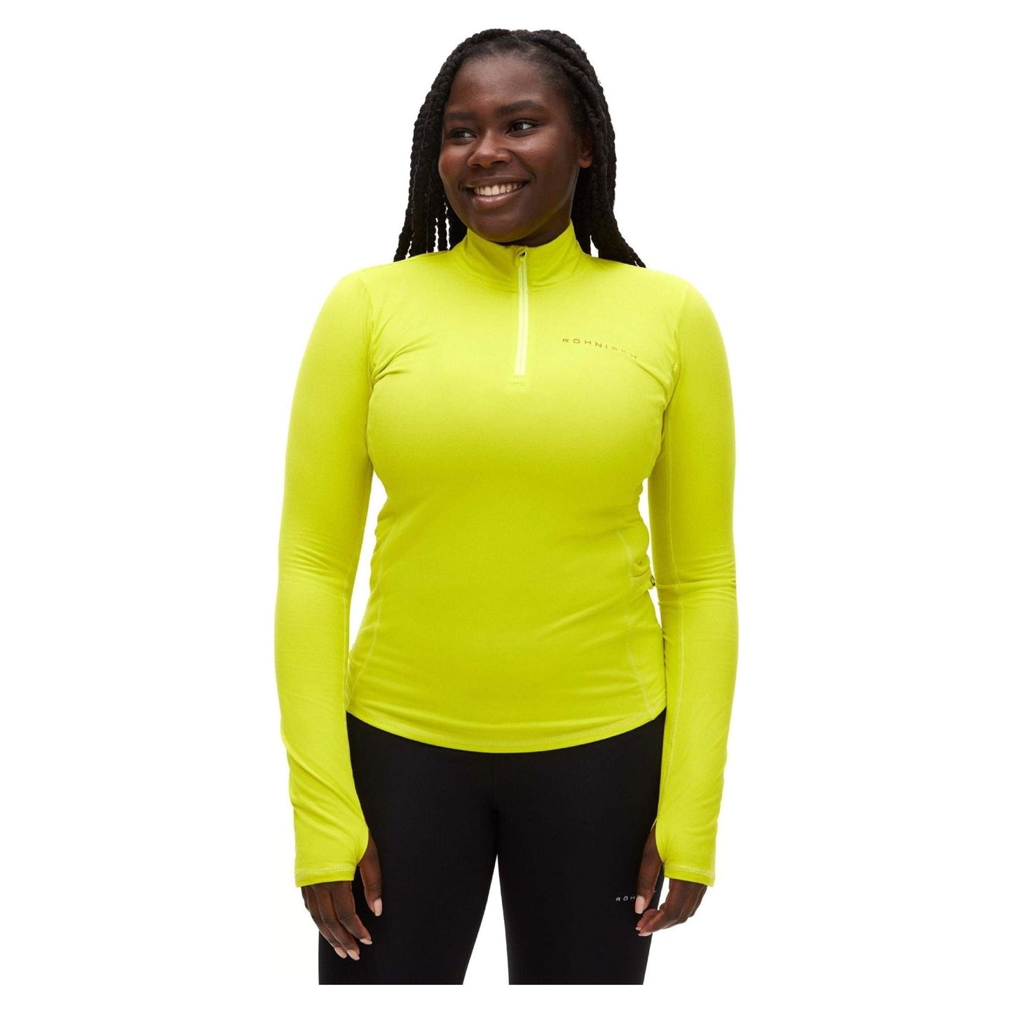 Rohnisch W Active Top Light Thermo Half Zip, Sulphur Spring