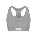 Rohnisch W Active Top Micro Rib Soft Bra, Grey Melange