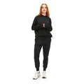 Rohnisch W Hoodie Soft Cropped Hoodie, Black