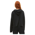 Rohnisch W Hoodie Soft Cropped Hoodie, Black