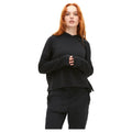 Rohnisch W Hoodie Soft Cropped Hoodie, Black