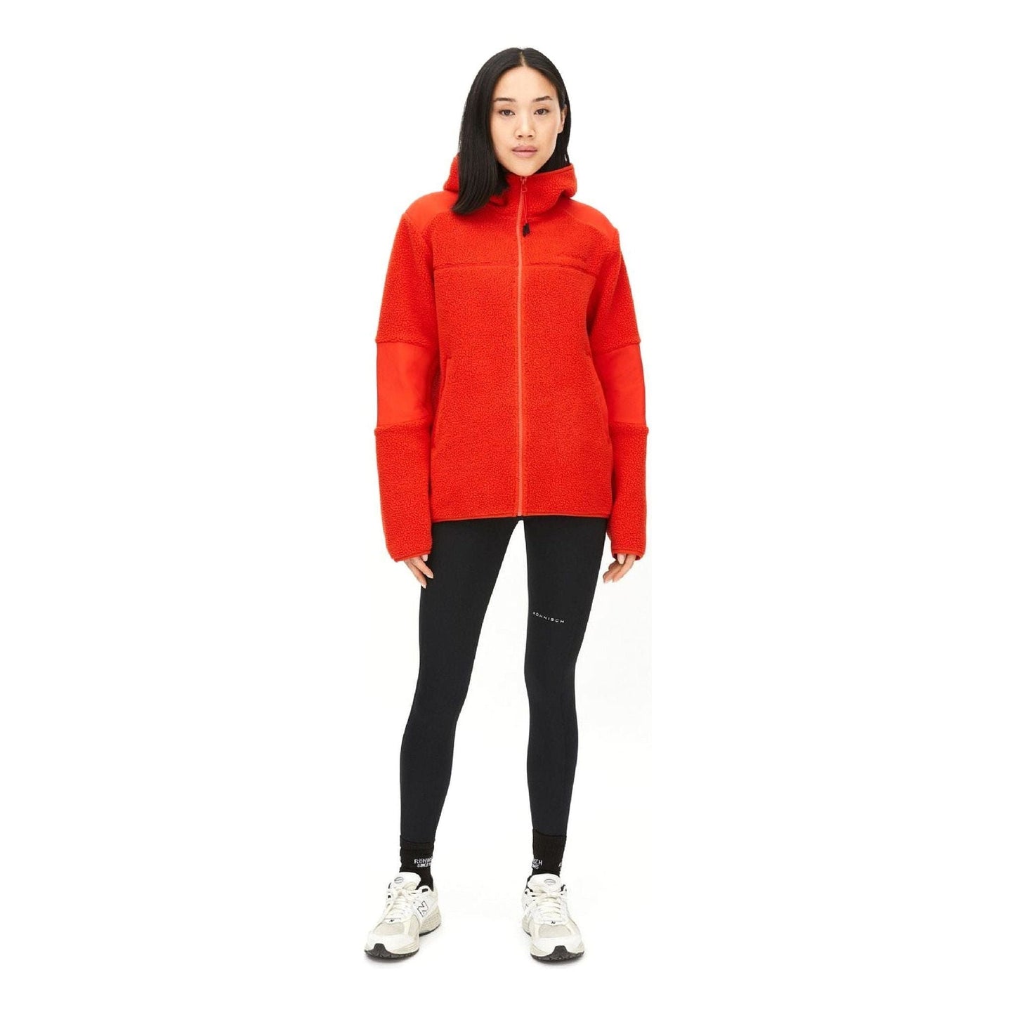 Rohnisch W Hoodie Wazzi Pile Hoodie, Poinciana