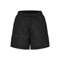 Rohnisch W Shorts Quilted Shorts, Black