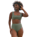 September Swim W Swimsuit Eden Top, Army