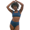 September Swim W Swimsuit Kennedy Bottom, River Blue