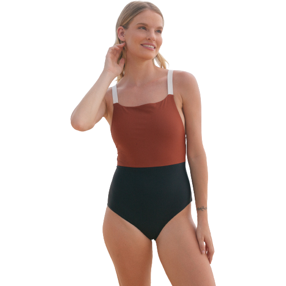 September Swim W Swimsuit Paris One Piece, Copper