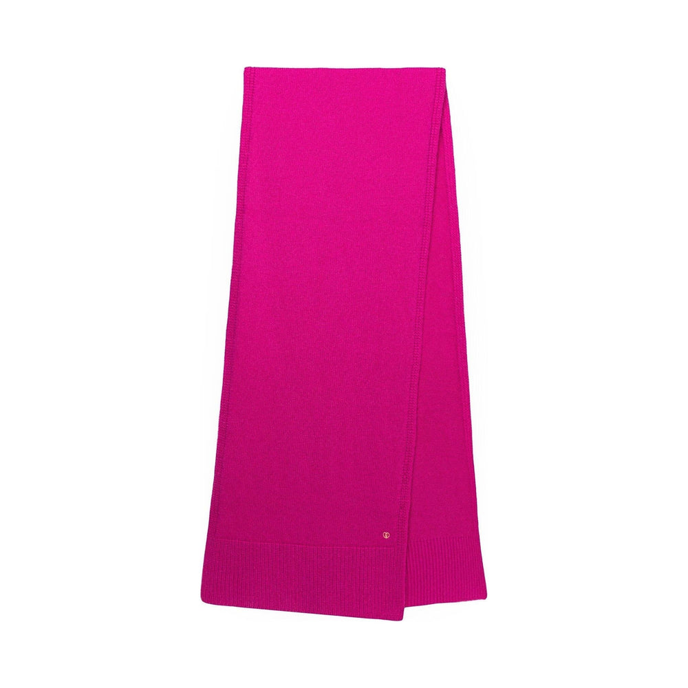 Seven Gauge fw23 Scarf Wool Scarf, Fuscia