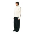 Seven Gauge fw23 U Sweater Turtle Neck Sweater, Panna