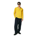 Seven Gauge fw23 U Sweater Wool Polo, Giallo