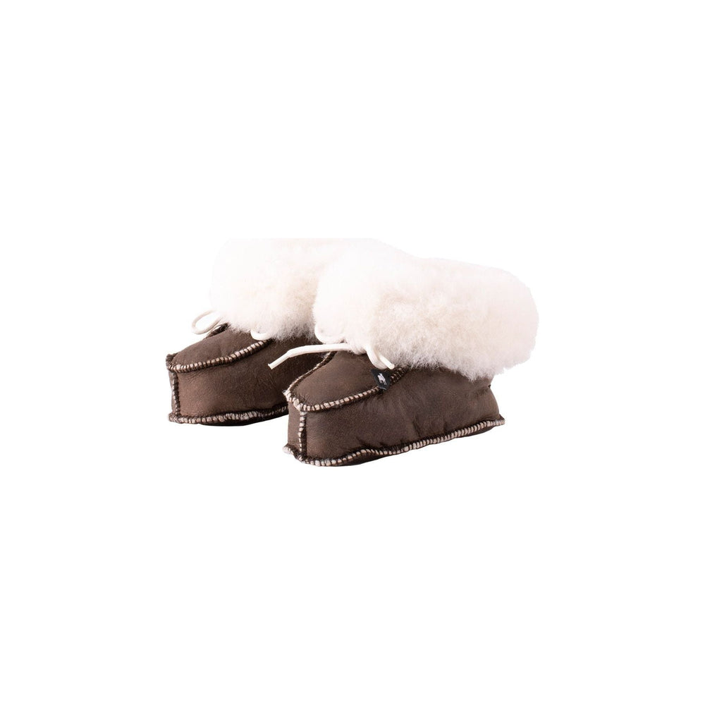 Shepherd of Sweden Kids Footwear Gävle Slipper, Oiled Antique