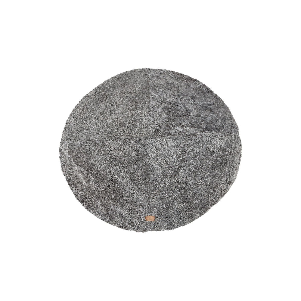 Shepherd of Sweden Rug Ebba Round Rug, Grey Graphite