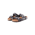 Shepherd of Sweden W Sandals Mathilda Slipper, Flower Black