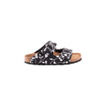 Shepherd of Sweden W Sandals Mathilda Slipper, Flower Black