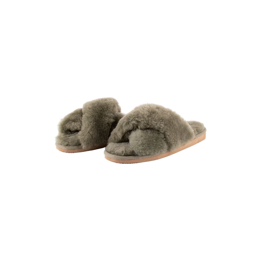 Shepherd of Sweden W Slippers Lovisa, Olive