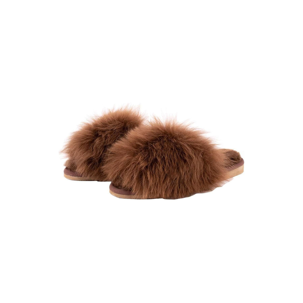 Shepherd of Sweden W Slippers Tessan, Rusty Brown