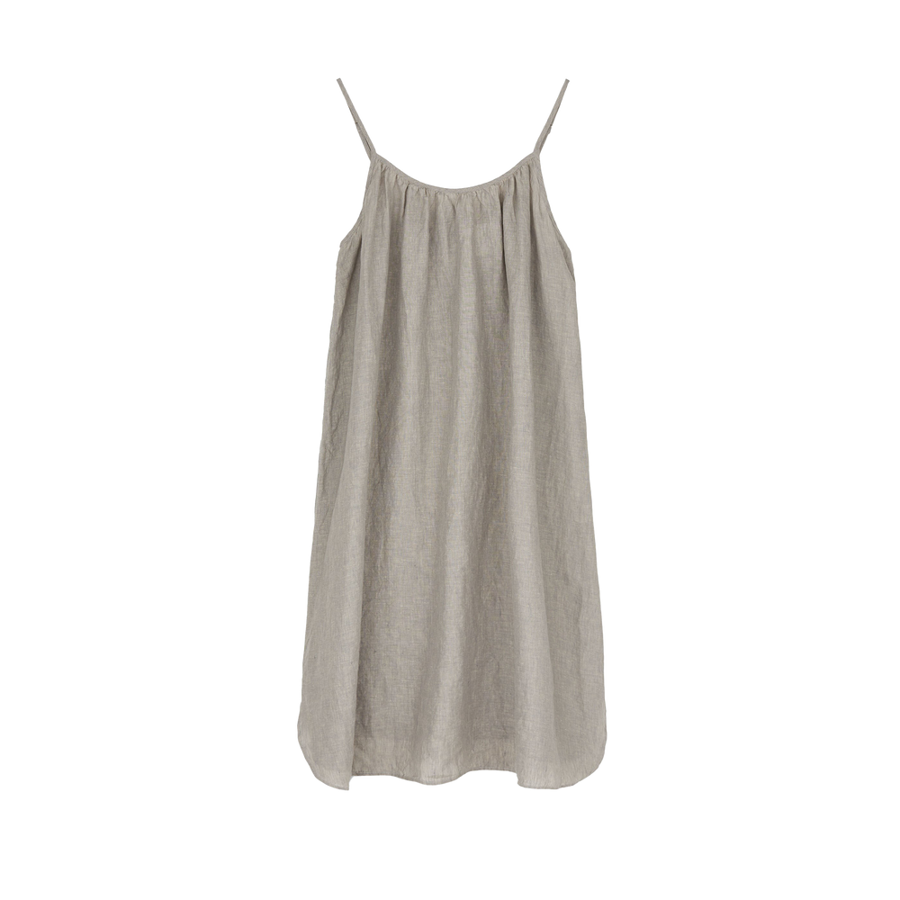 Strap Dress Linen