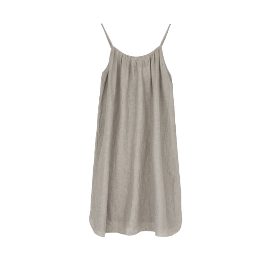 Strap Dress Linen