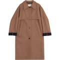 Tela W Outerwear Bimba Coat, Camel