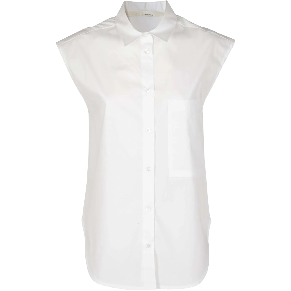 TELA W Shirting Tela Bugia / Mus, White Shirt