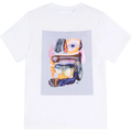 TELA W T-Shirts Facile Print , White