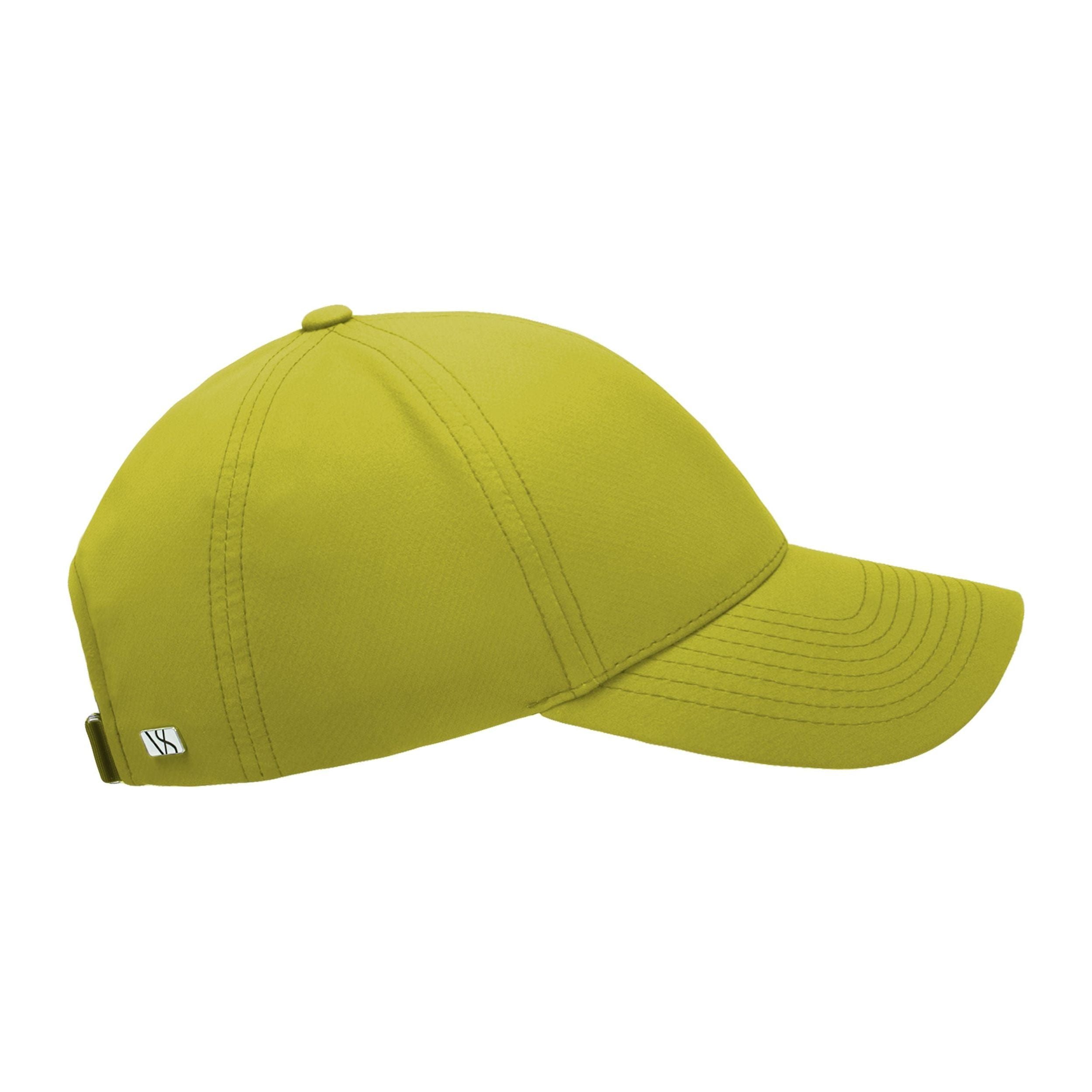 Lime green buying hat