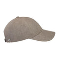 Varsity Headwear Baseball Cap Linen Cap, Argent Khaki