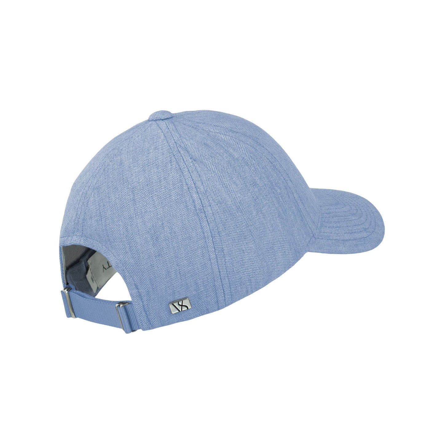 Varsity Headwear Baseball Cap Linen Cap, Azure Blue