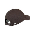 Varsity Headwear Baseball Cap Walnut Brown Wool, Walnut