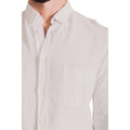 Westerlind M Shirting Active Linen Button Down Shirt, White