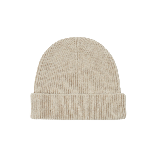 Wool Cashmere Watch Cap, Beige