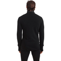 Woolpower M Base Layer 400g Full Zip Jacket, Black